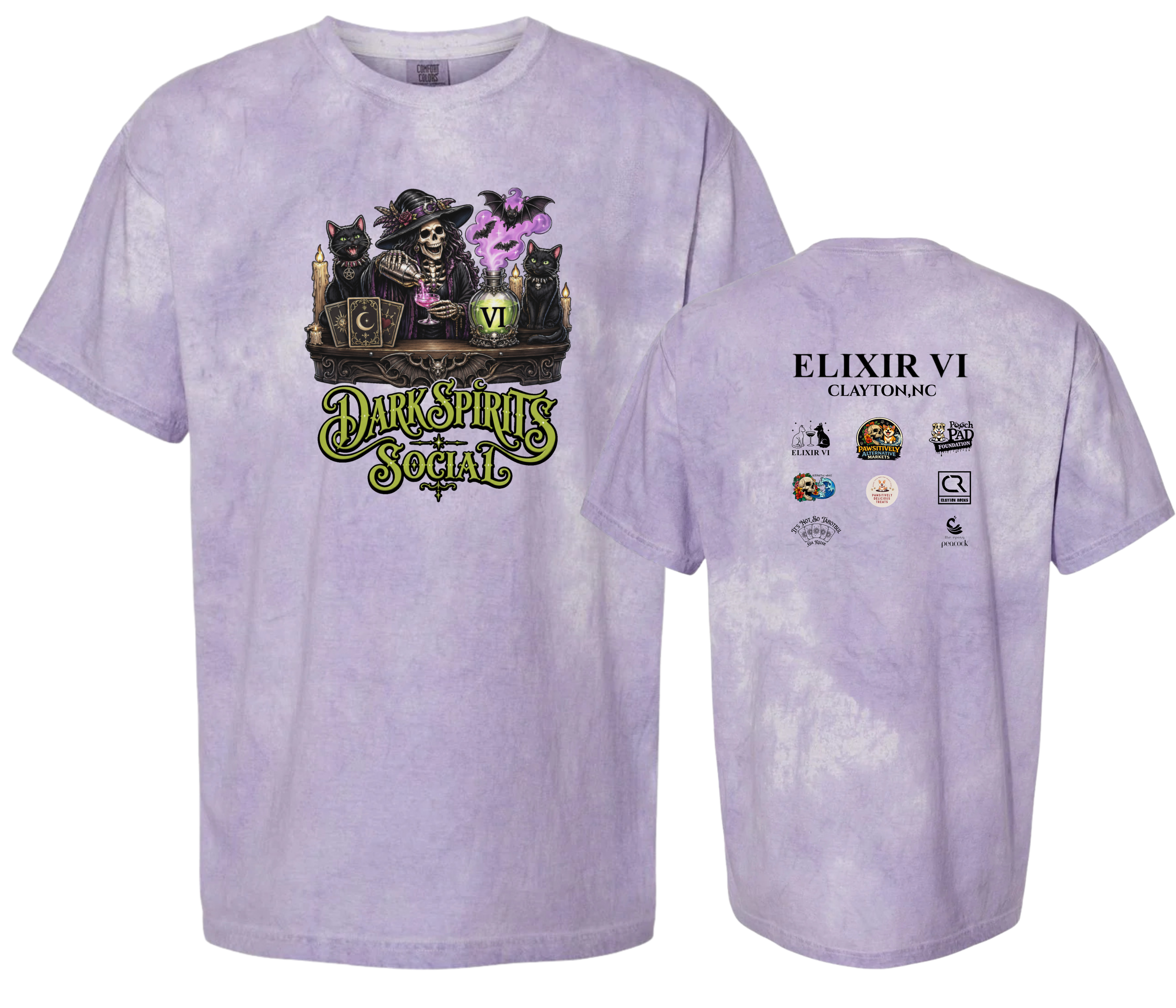 Dark Spirits Social Tee – Alternative Waves