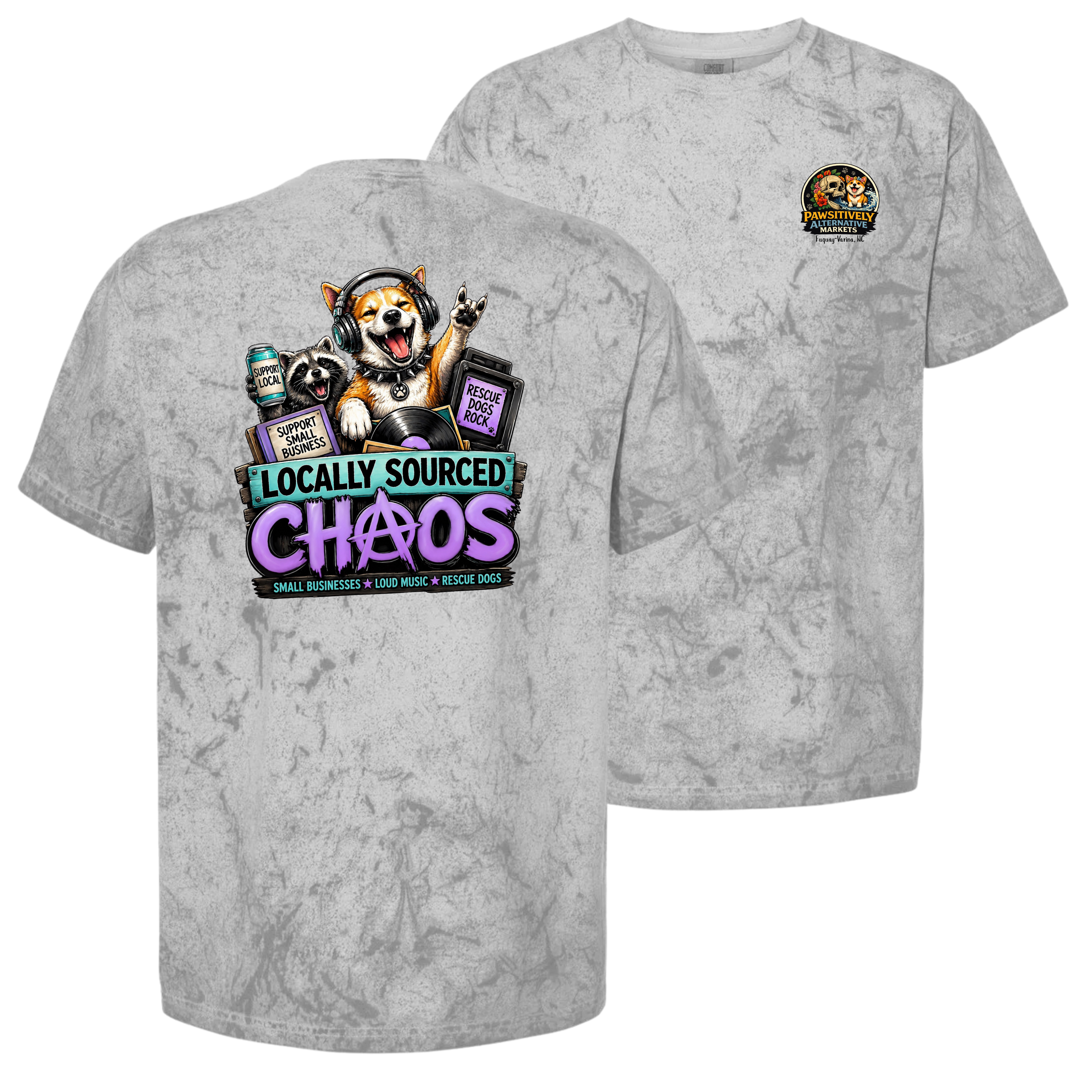 Locally Sourced Chaos Tee – Alternative Waves