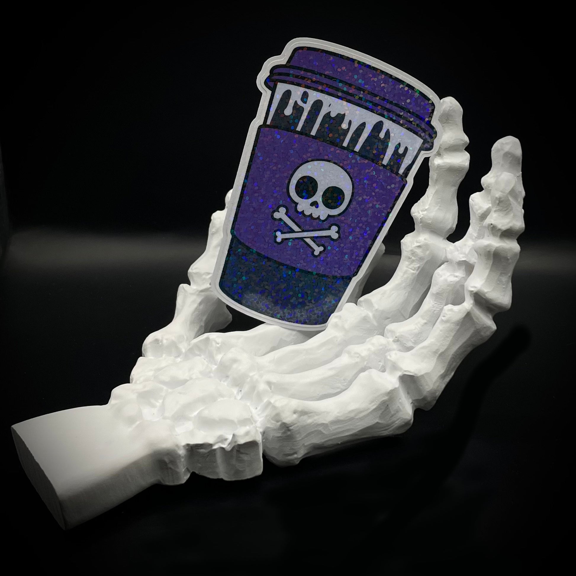 Death Coffee Sticker - Alternative Waves