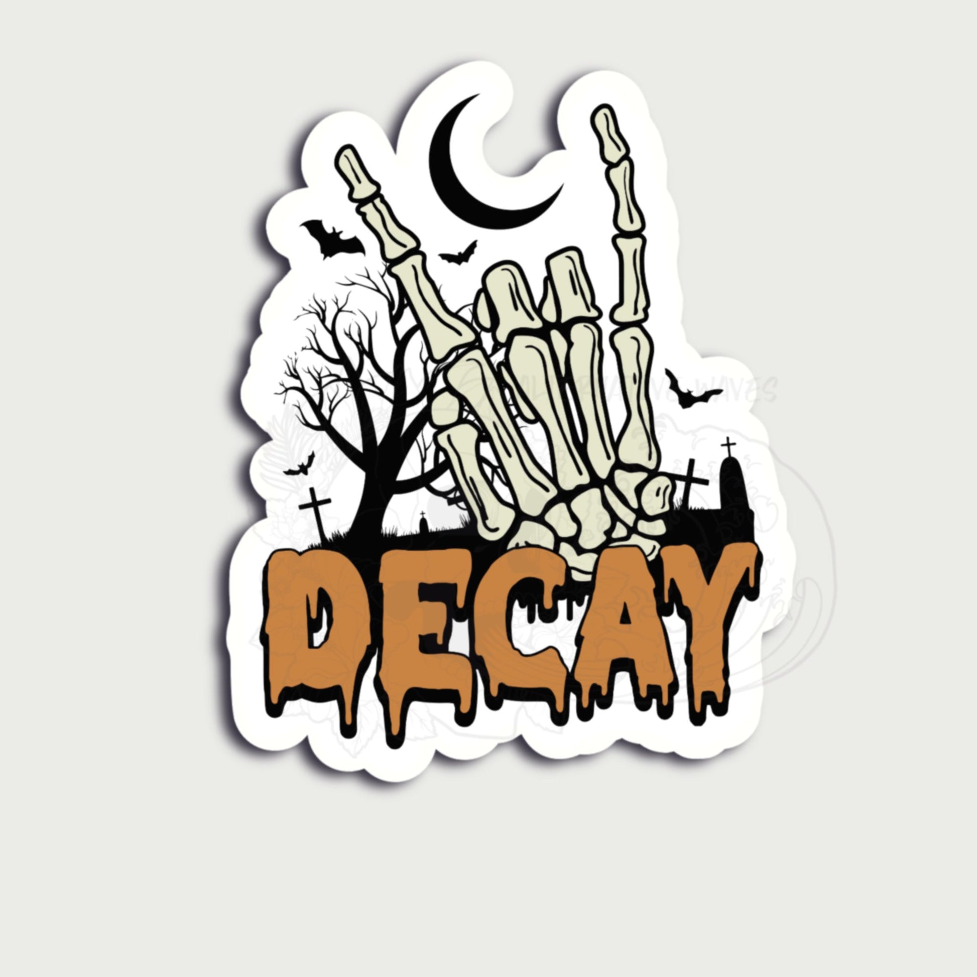 Decay Sticker - Alternative Waves