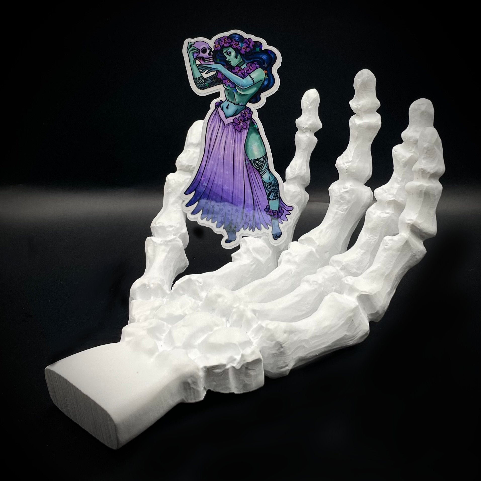 Hula Ghoul Sticker - Alternative Waves