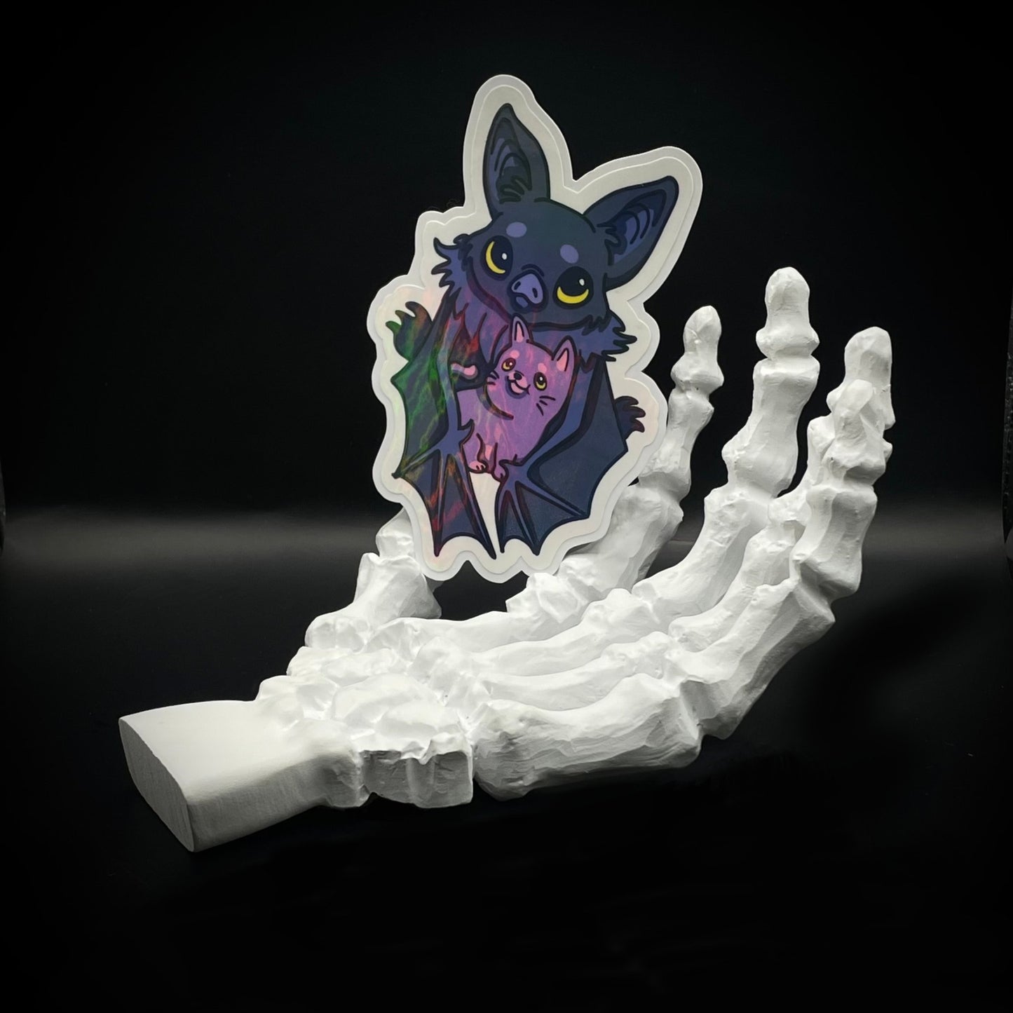 Kitty Bat Sticker - Alternative Waves