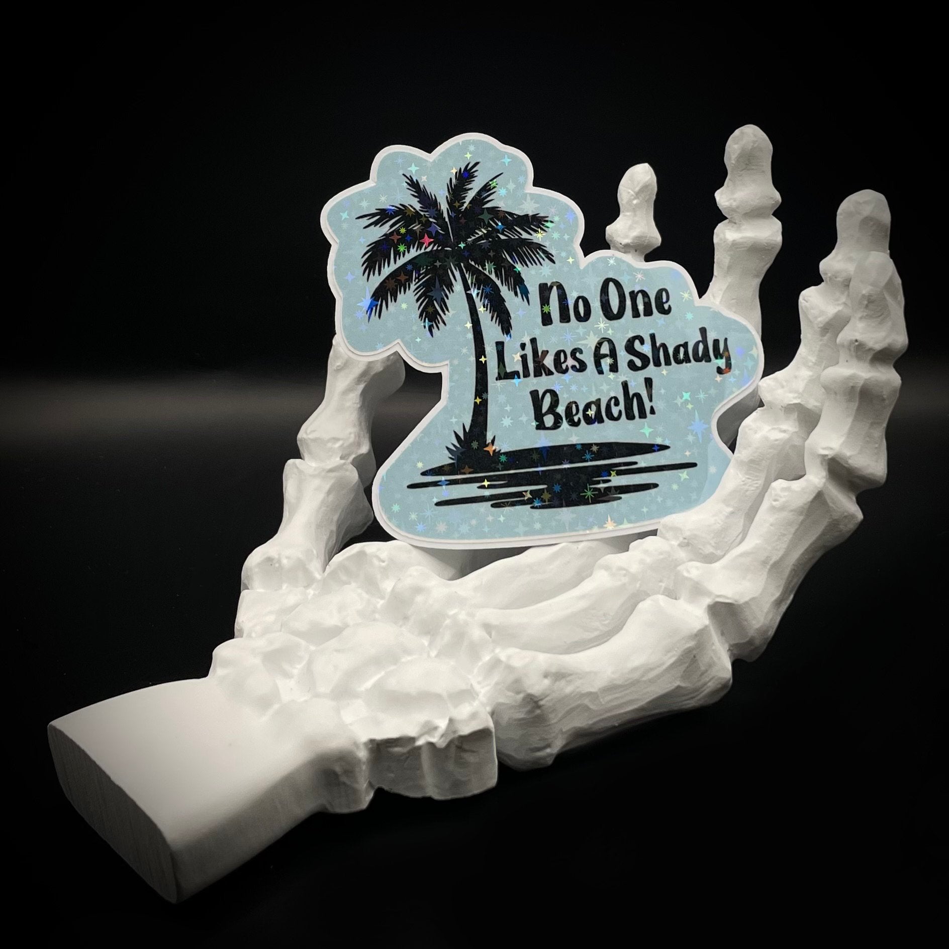 Shady Beach Sticker - Alternative Waves