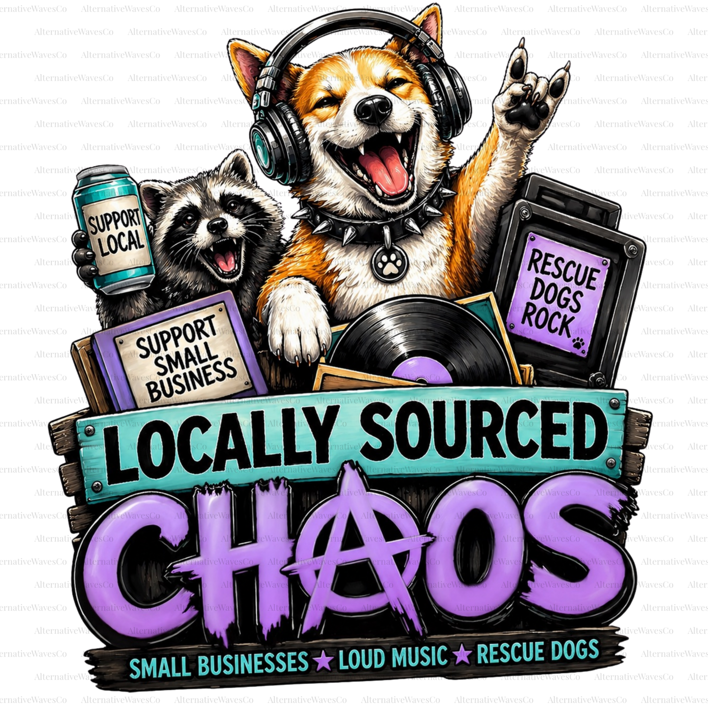 Locally Sourced Chaos Tee