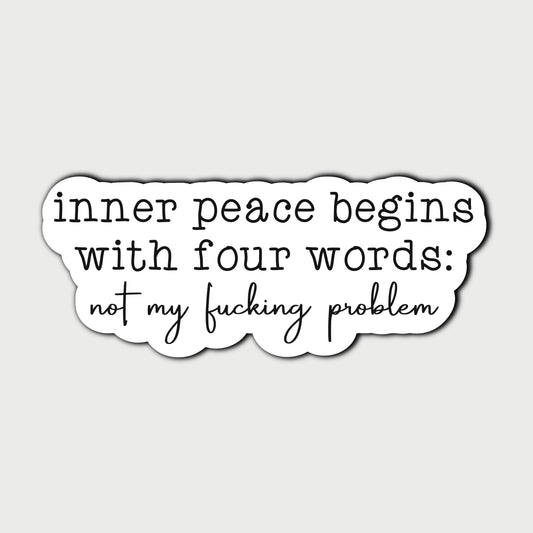 Inner Peace Sticker