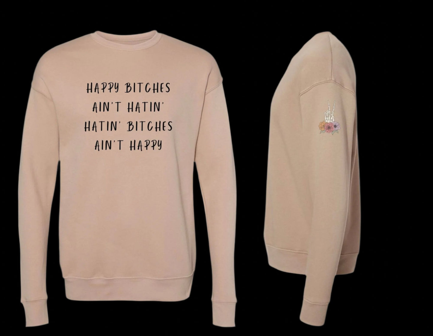 Happy B’s Crewneck Sweater