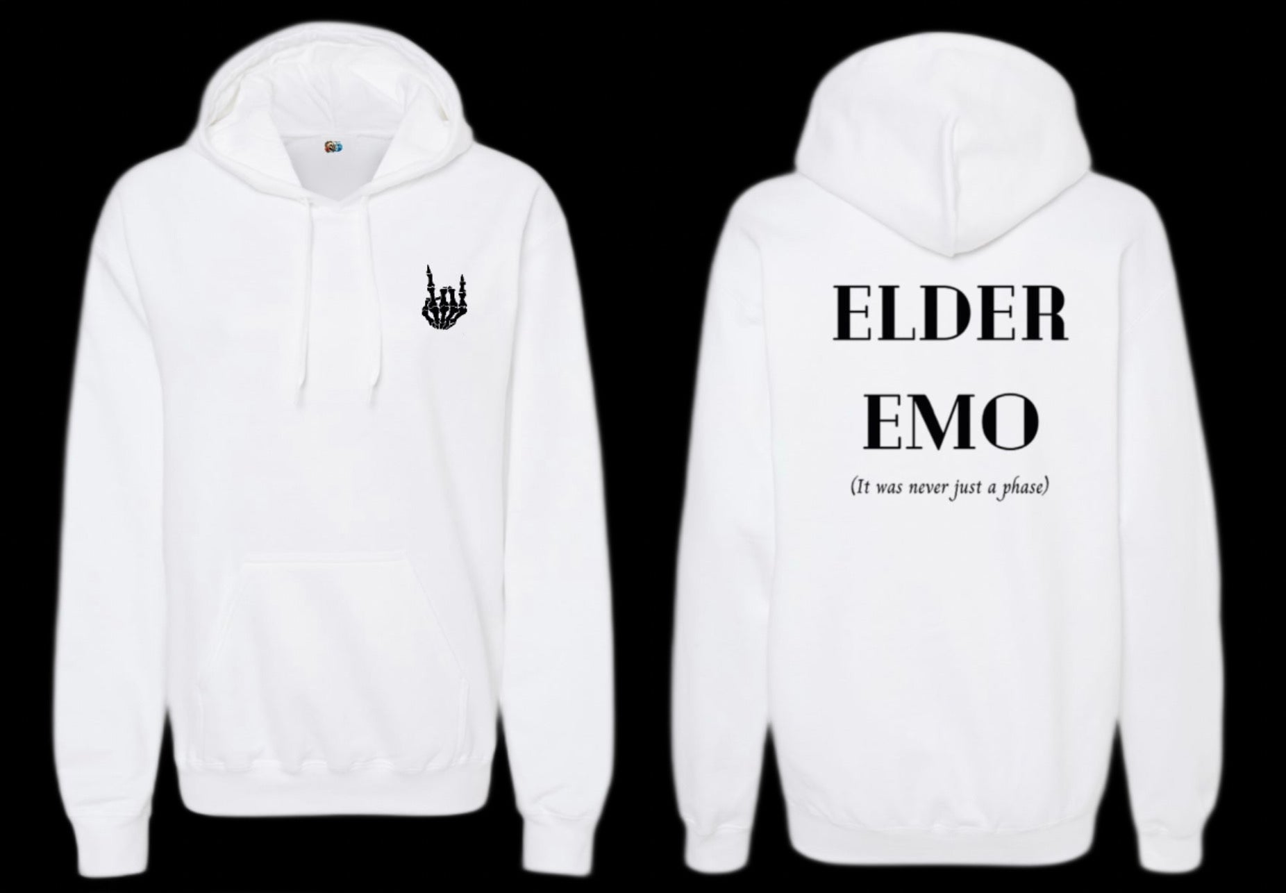 Elder Emo Hoodie - Alternative Waves