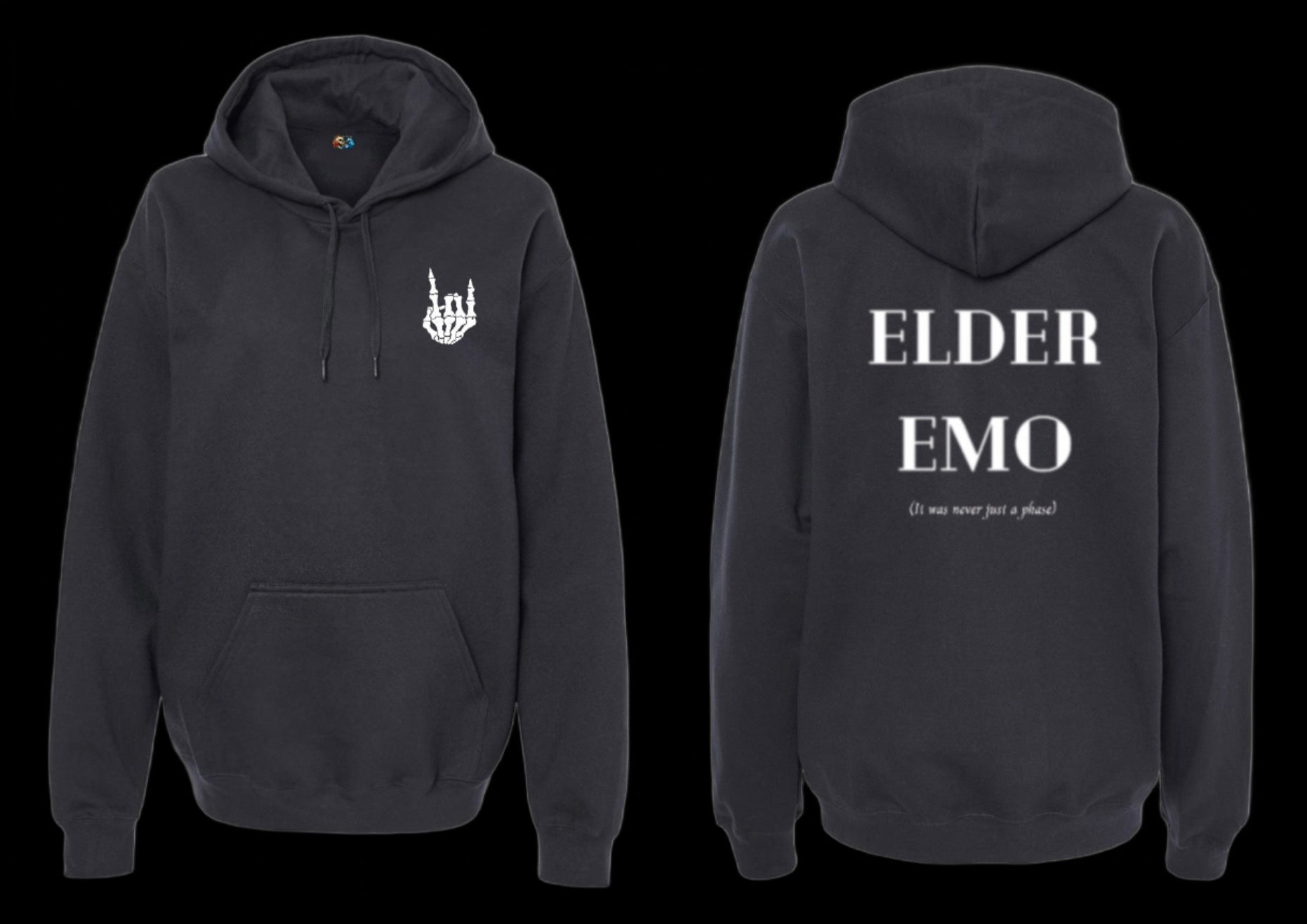 Elder Emo Hoodie - Alternative Waves